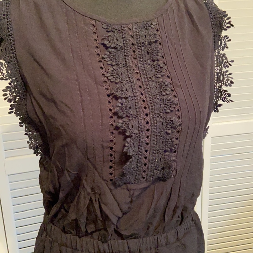 LOFT BLACK ROMPER - Picture 3 of 10